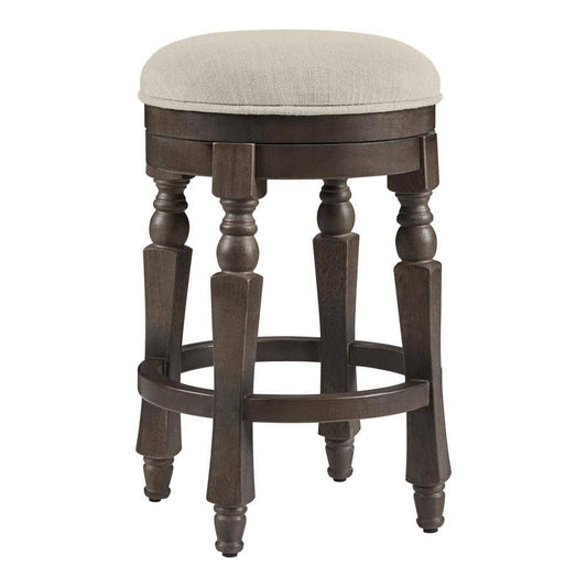 Portabello Brown Backless Swivel Counter Stool M22068c11