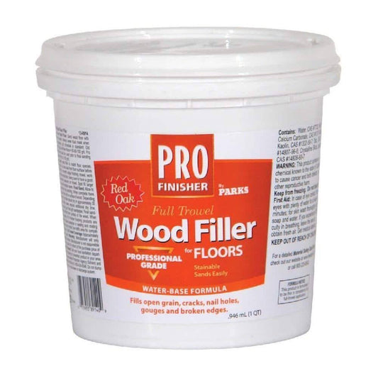 Parks Pro Finisher1 Qt. White Oak Matte Full Trowel Wood Filler (6-Pack)
